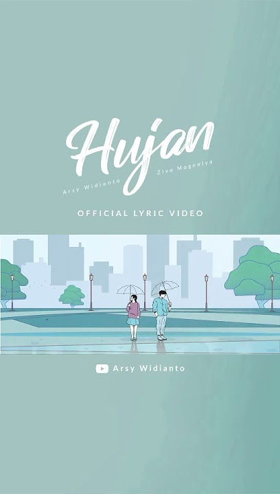 Selamat bersenandung di bawah Hujan... MV akan tayang Senin #hujan #zivamagnolya #arsywidianto