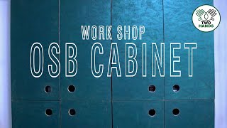 [목공] 공방수납장｜WORK SHOP OSB CABINET