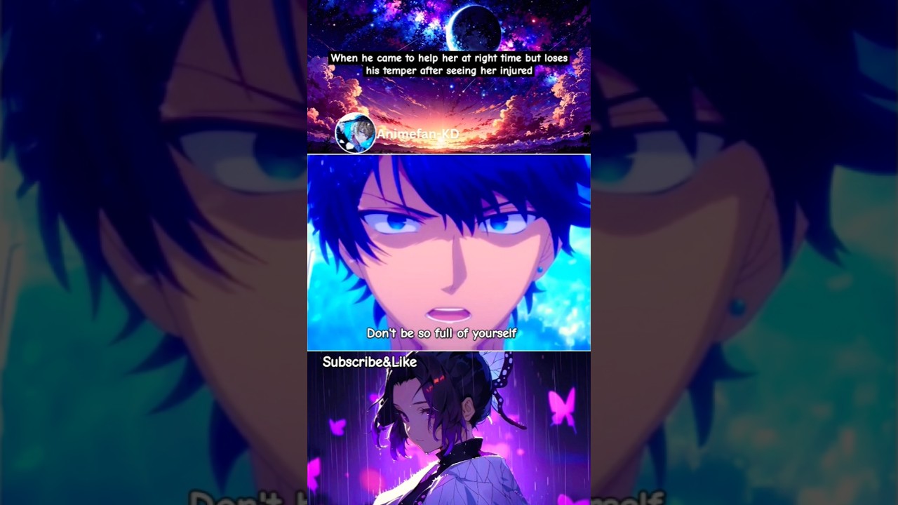 [He put them in their place] 