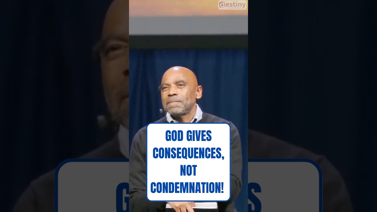 God may give us consequences, but not condemnation.