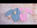 Crochet baby onesie pattern partie 1 mignon et facile