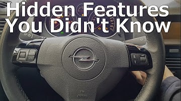 Astra H | 3 Things You Didn