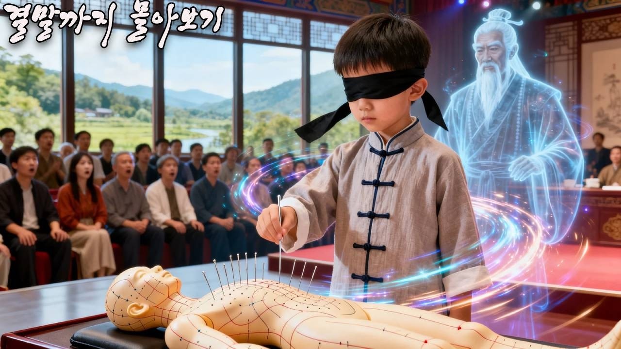 무시당하던 맹인 소년, 의술 대전에서 침 한 방으로 고수들을 압살! 그의 진짜 정체는 깨어난 '신의(神醫) 선조'였다! #cdrama #드라마 #kdrama