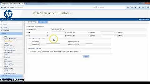 Setting Default Gateway dan NTP Switch HP 1910 8G PoE
