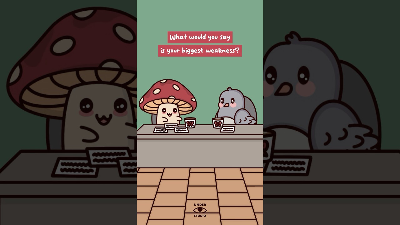 My Biggest Weakness 🐦 Mushie & Birdie | Office Animation Meme | Original Audio: DollyDoesVlogs