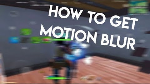 How to Get Motion Blur/RSMB On IOS And Android