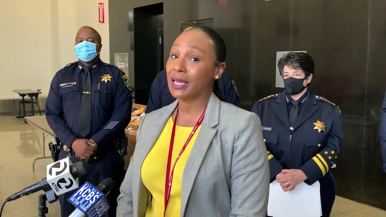 Oakland police hold a press conference to address recent spike in ...