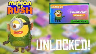 FINALLY Unlocking SWAMPY MEL from the Spooky Trail Event! | Minion Rush