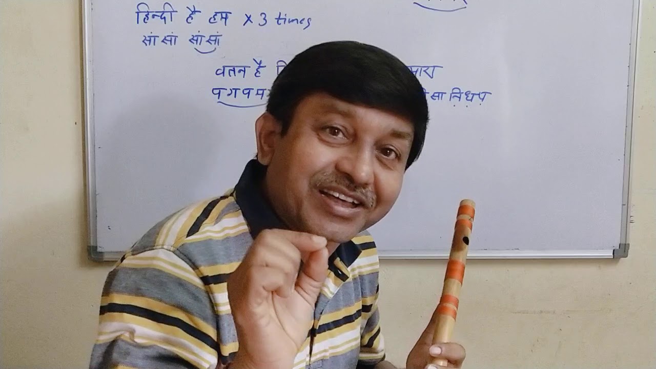 सारे जहाँ से अच्छा हिन्दोस्ता हमारा part 2 Flute Tutorial / मिलिंद डांगरे / G Synth Musica