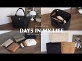 朝活ルーティン⌇新しいバッグインバッグ👜バッグの中身を整理する⌇ロンシャン⌇購入品9点⌇睡眠について😪冬の乾燥対策🧴手帳アレンジ, キッチン, クローゼット整理etc…