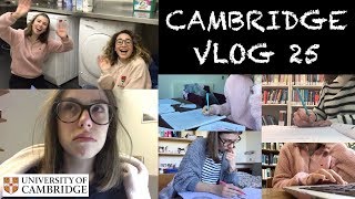 CAMBRIDGE VLOG 25: DEALING WITH AN AVALANCHE OF WORK