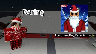 The most BORING Christmas Horror game on Roblox