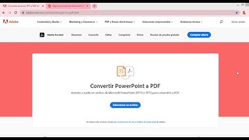 CONVERTIR  PPT A PDF EN LINEA