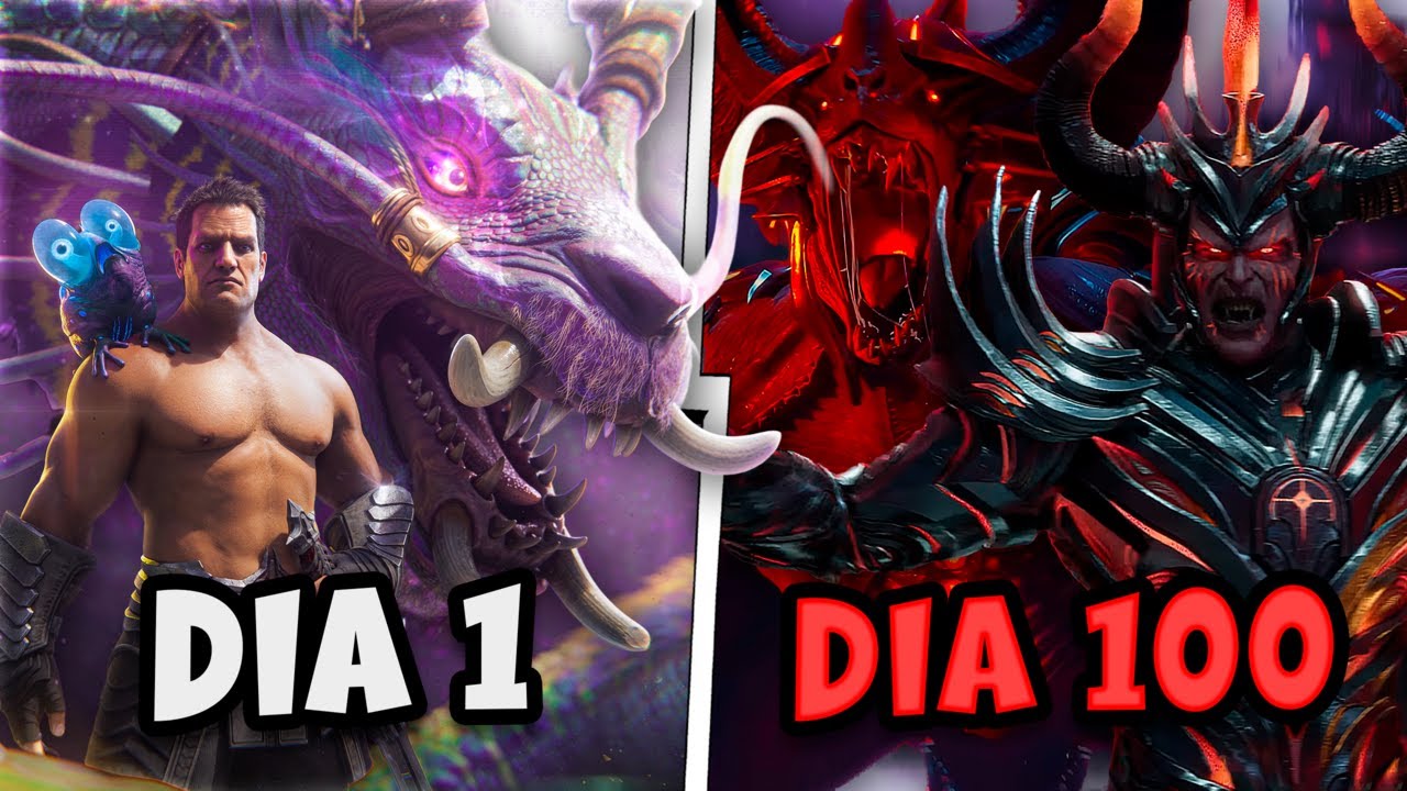 Sobrevivi 100 Dias no ARK Lost Colony Ascended