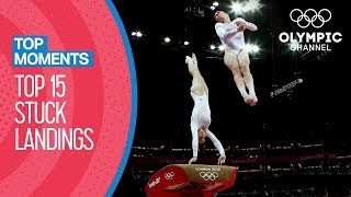 Best Stuck Landings In Womens Artistic Gymnastics At The Olympics Top Moments