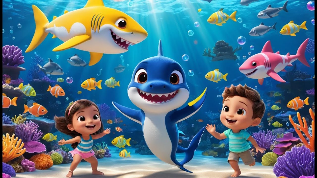 Baby Shark’s Party Park | Fun Shark Song for Kids | Underwater Party Adventure