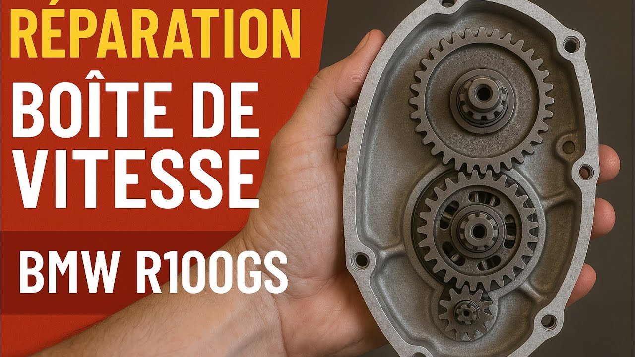 Réparation boite de vitesses BMW R100 GS