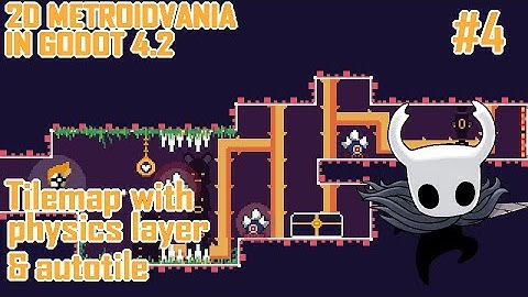 2D Metroidvania - 4 - Tilemap with terrains and autotile