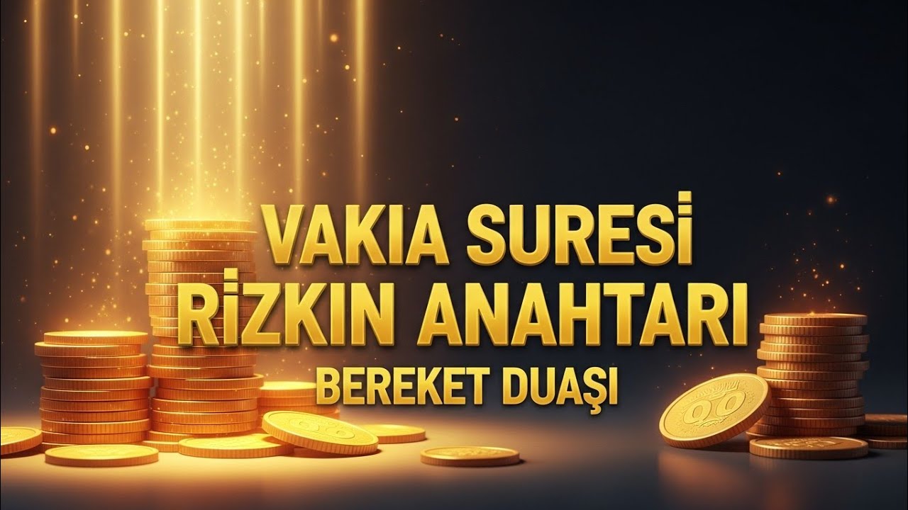 VAKIA SURESİ RIZKIN ANAHTARI BEREKET DUASI – KUR’AN-I KERİM | BOLLUK AYETLERI