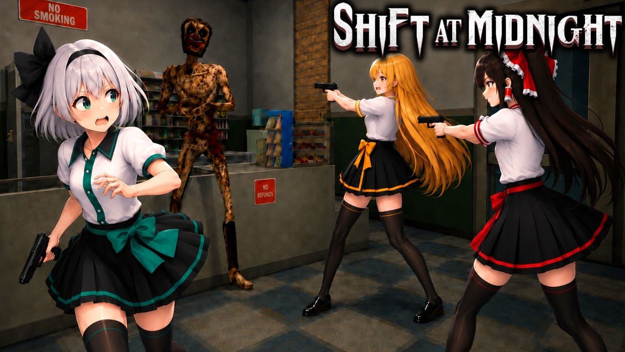 【ゆっくり実況】話題の「本人かドッペルゲンガー」か見破るホラーゲーム『 Shift at Mednight 』