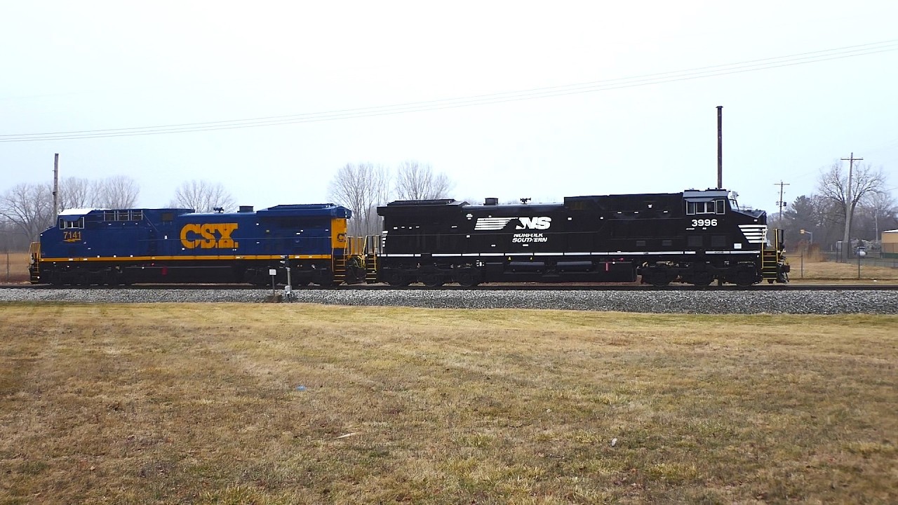 Wabtec test with an NS renumbered unit and a CSX! Plus how many heritage special paints in one day!