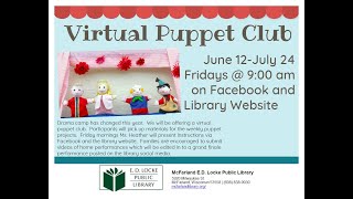 Virtual Puppet Club Week 6: Marionette