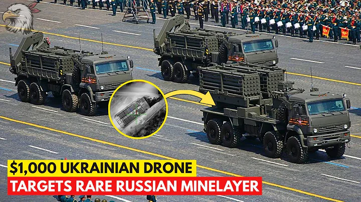 Ukraine Destroys RARE Russian 'Zemledelie' Mine-Layer with Drones