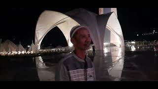 INDAHNYA WISATA MALAM HARI DI MASJID ALJABAR BANDUNG