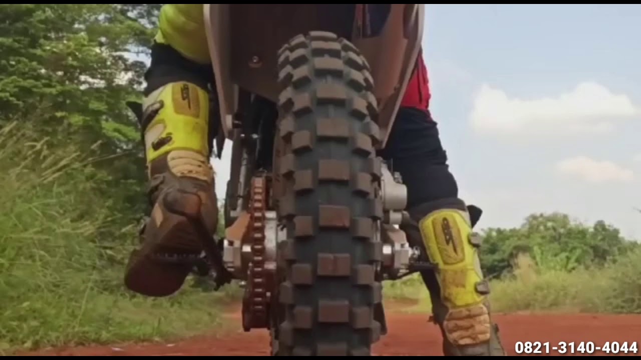 Motor trail 125cc open cmx surabaya kopling ban 17 14 champion adventure