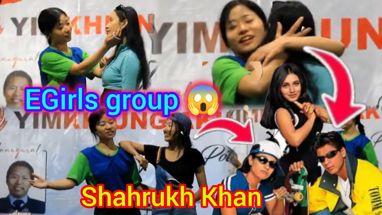 Shahrukh Khan? 😱 in Nagaland| most viral🔥 Naga girls performance Egirls group😱. 