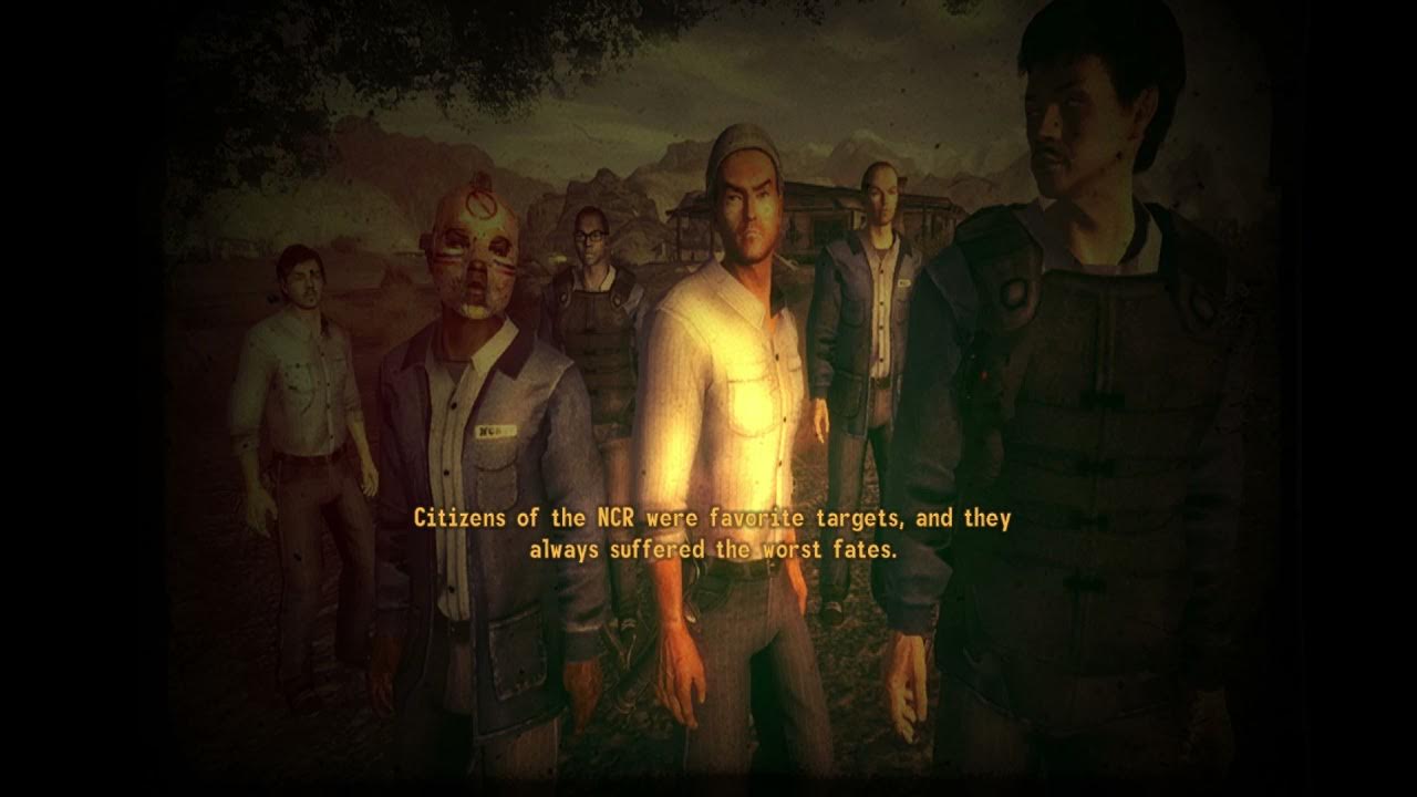 Fallout New Vegas Ending Slide 24 Powder Gangers Vault 19 YouTube
