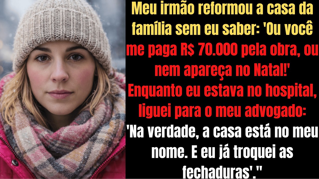 Fui Banida do Natal, Então Despejei Meu Irmão da Minha Casa no Meio do Jantar