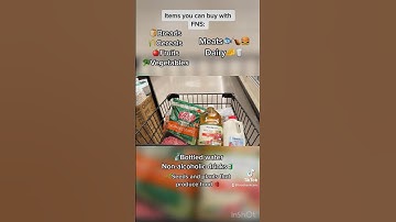 SNAP / FNS Benefits 101: to buy or not to buy 🛒