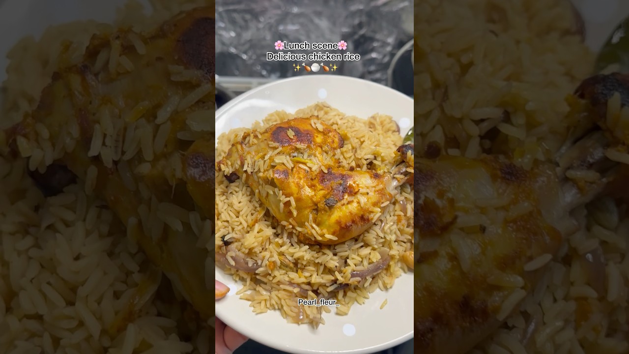 Simple and easy cashew chicken rice😍