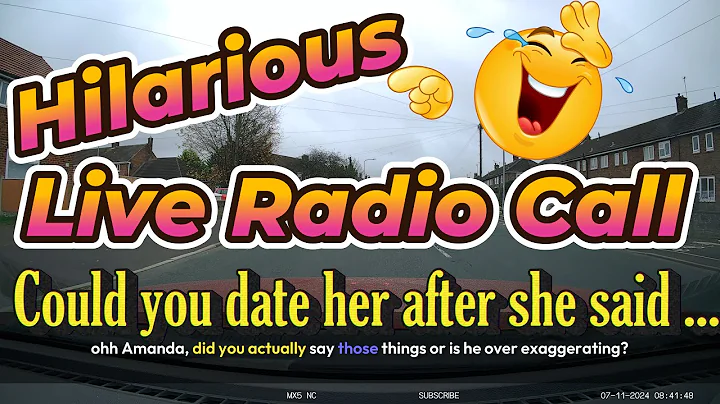 One of the best LIVE radio calls ever,  could you date her after she said ...