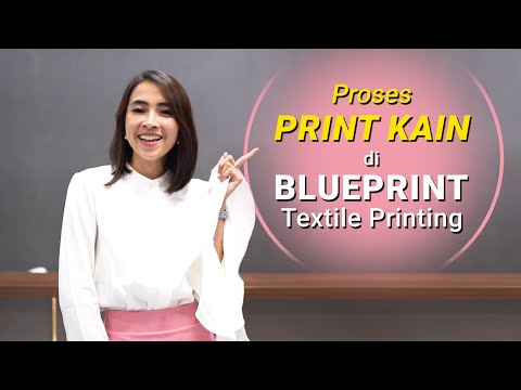 Yuk Intip  proses PRINT KAIN di Blueprint Textile Printing bersama @nicky_harukoo