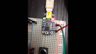 Arduino/Trinket - Controlling a 5 state program with a button and a led