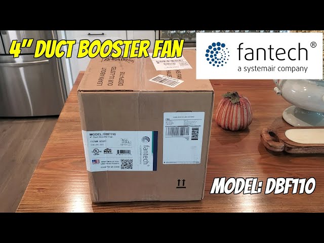 Fantech DBF110 Dryer Booster Fan