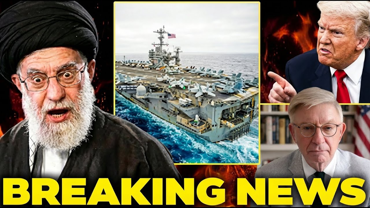 Iran SCRAMBLE as U S  Aircraft Carrier Enters STRIKE POSITION – World On EDGE..!!!