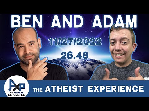 The Atheist Experience 26.48 Student Doctor Ben and @AdamElmasriEnglish