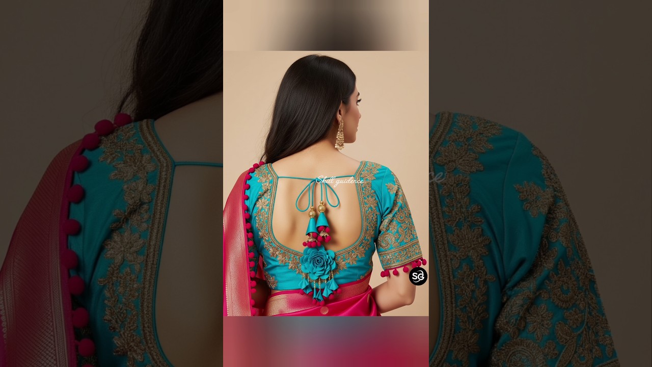 ✨ Latest Stylish Blouse Back Neck Designs | AI Blouse Designs 2025 ✨ ! 