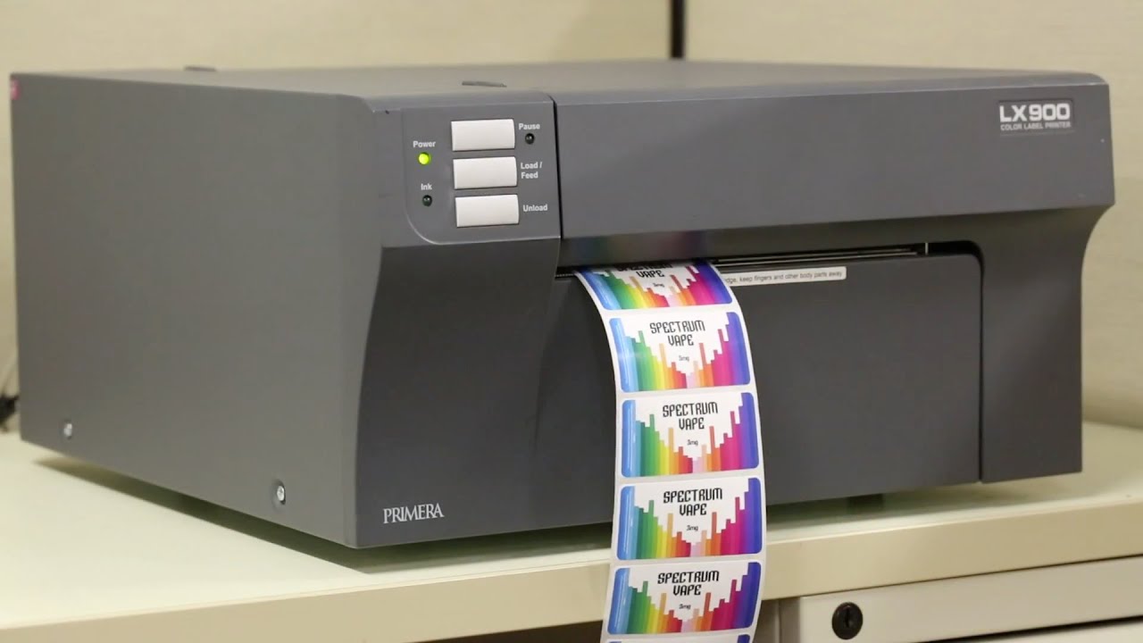 Kenco® Color Label Printer - YouTube