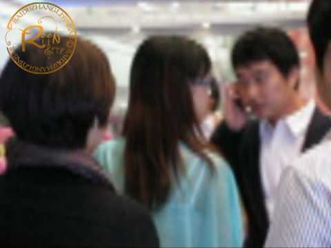 2009.04.19 Beijing Airport Arrival - Zhang Li Yin Fancam