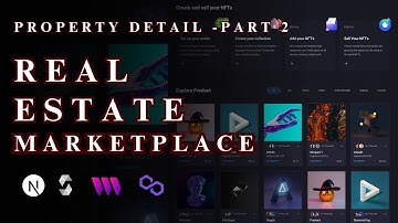 Detail Page Part - 2 | Build Real-Estate Marketplace Using ThirdWeb, Solidity, Next Js & Deploy