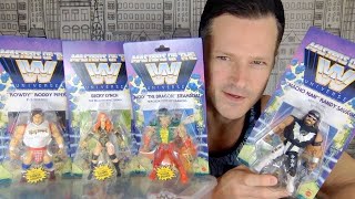 MASTERS OF THE WWE UNIVERSE WAVE 5 Becky Lynch, Rowdy Roddy Piper, Macho Man, Ricky Steamboat REVIEW