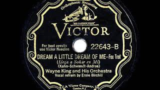 1931 HITS ARCHIVE: Dream A Little Dream Of Me - Wayne King (Ernie Burchill, vocal)