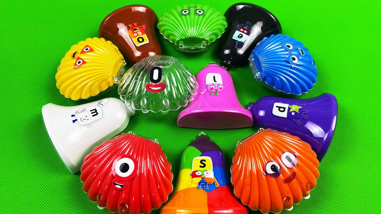 Numberblocks & Alphablocks - Looking for Slime With The Seashell and ...