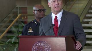 Dallas Police Shooting Press Conference  7:30 Am 7/8/16 UNEDITED
