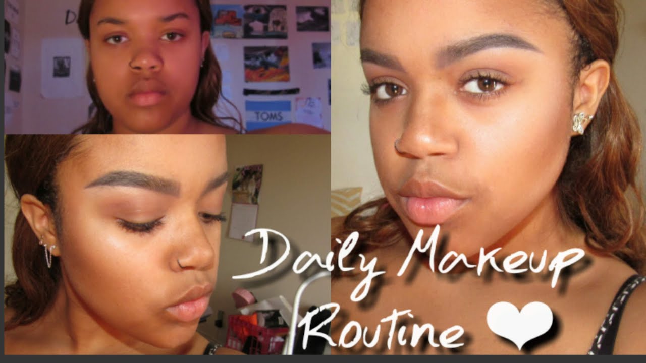 My Daily Makeup Routine ♥ - YouTube