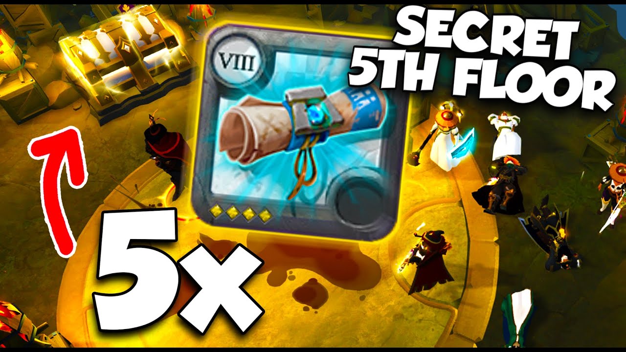 we did 8.4 Group Dungeons and got secret 5th Floor | Albion Online